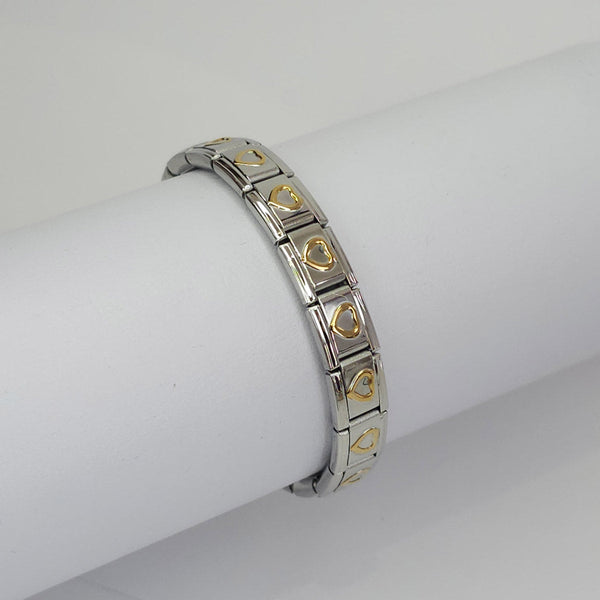 Brazalete Italiano Corazones