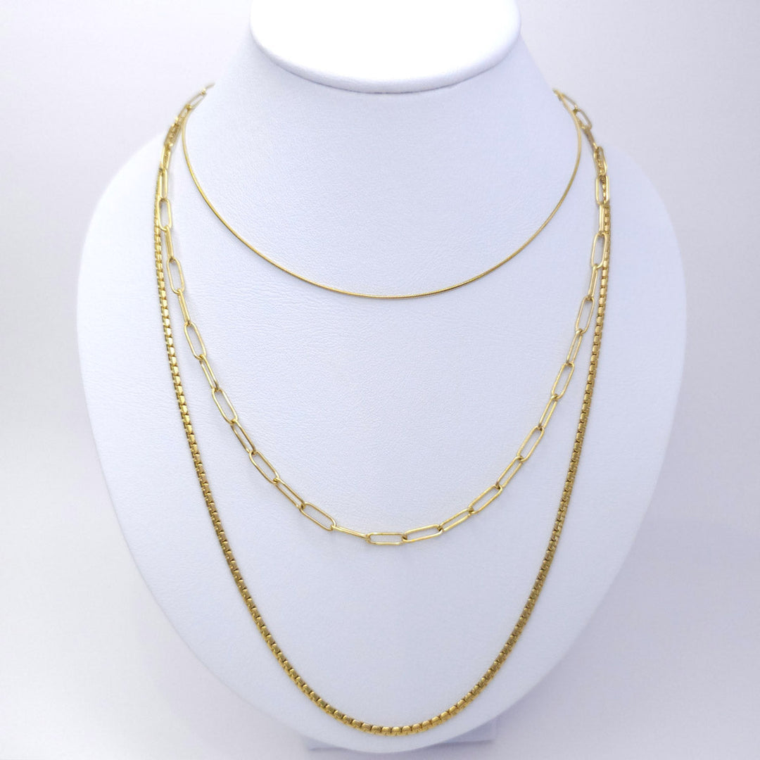 Collar Set de 3 Cadenas