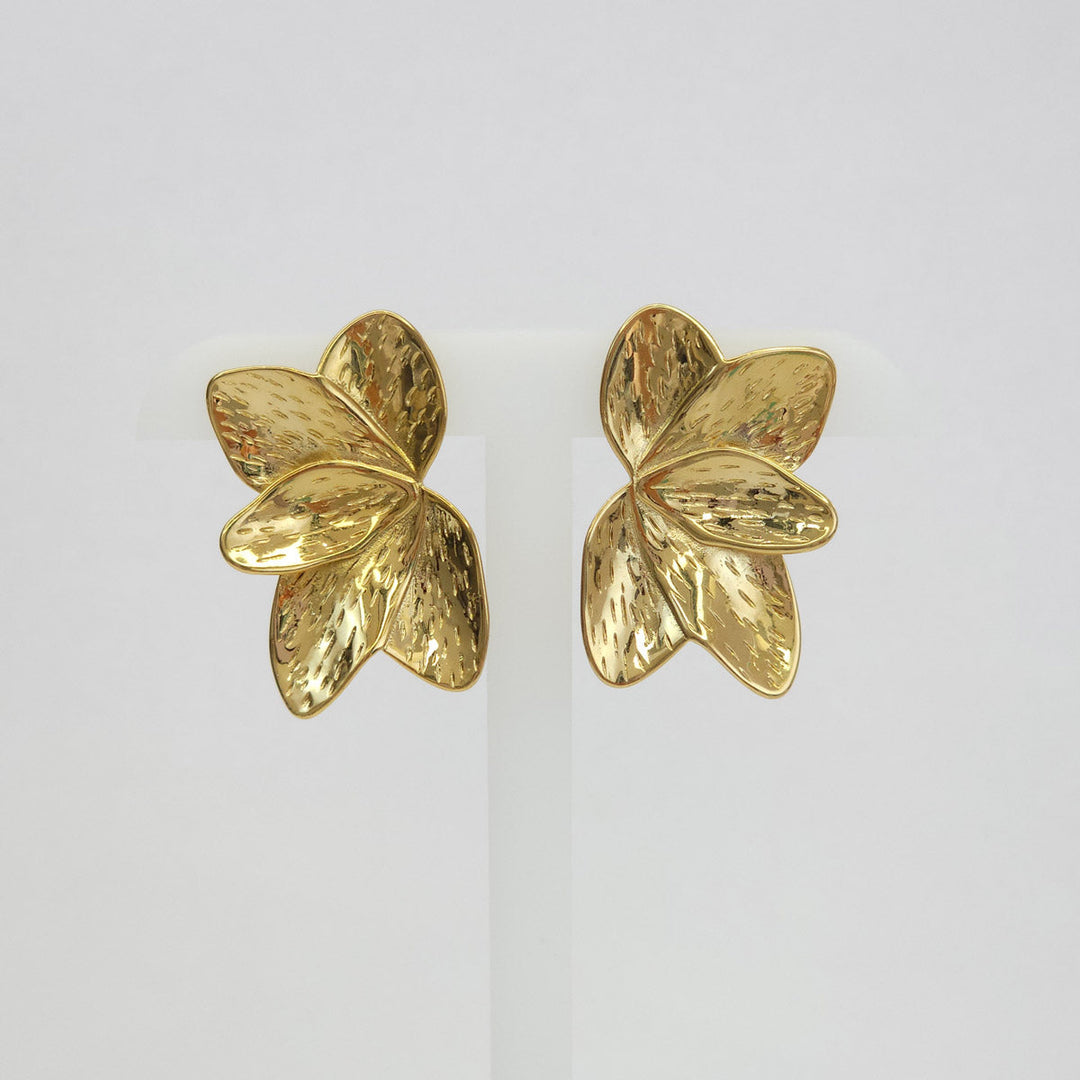 Par de Aretes Tipo Flor