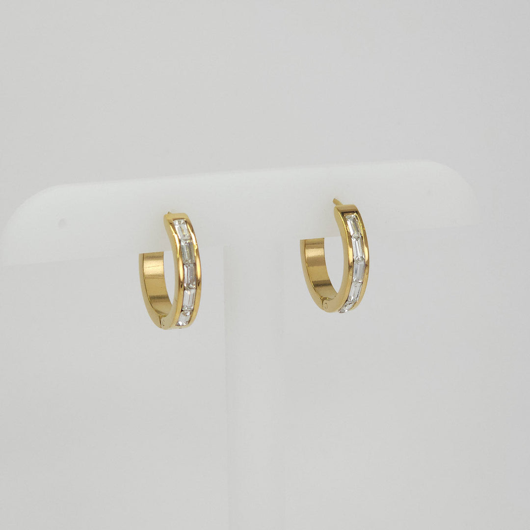 Par de Arracadas con Cristales