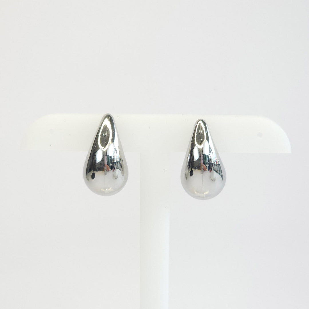 Aretes Gota Plateados