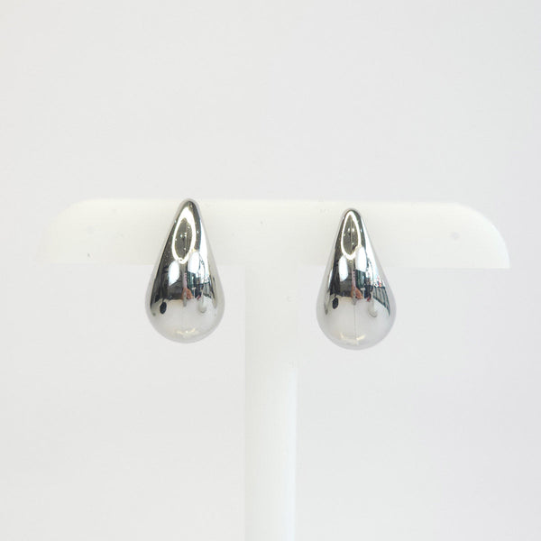Aretes Gota Plateados