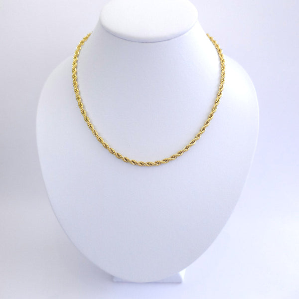 Collar Trenzado Espiral 