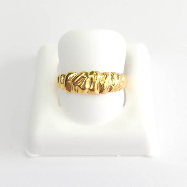 Anillo con Textura Ajustable 