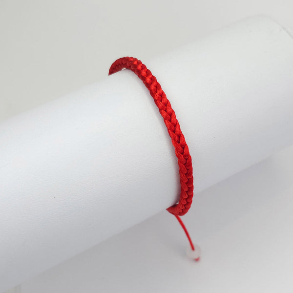 Pulsera Tejida Roja