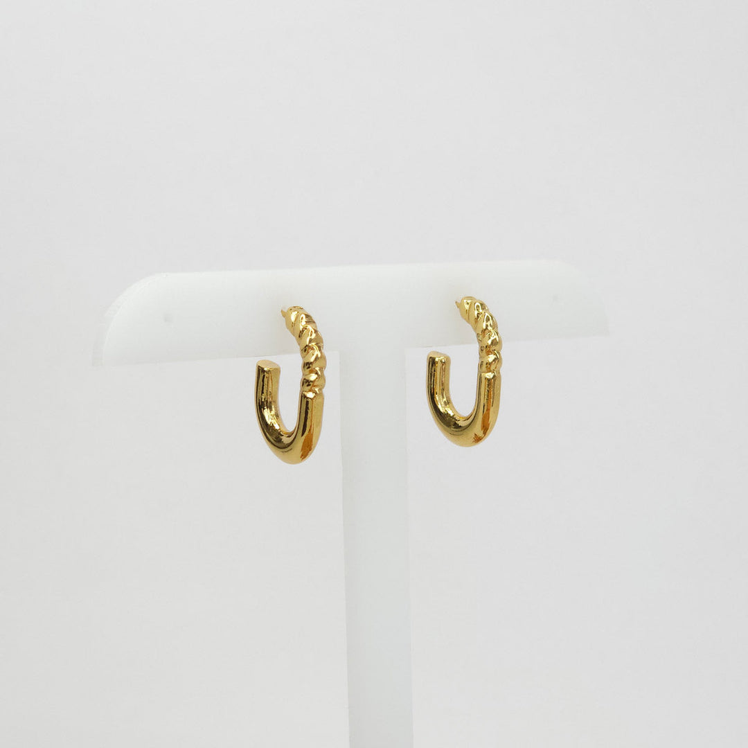 Par de Aretes Forma de Gancho