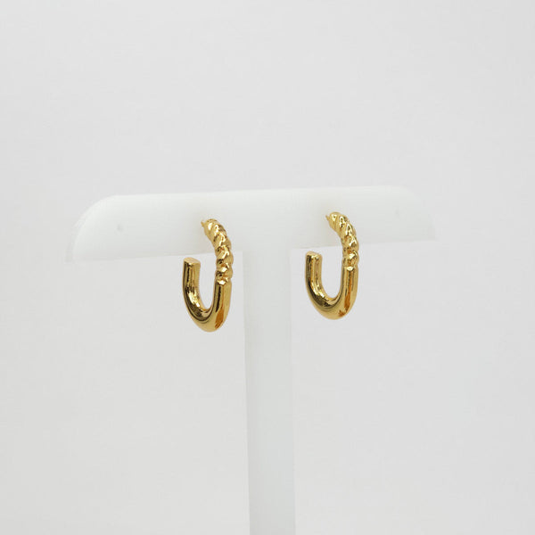 Par de Aretes Forma de Gancho