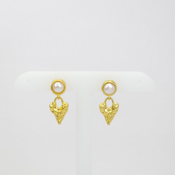 Par de Aretes con Perlas