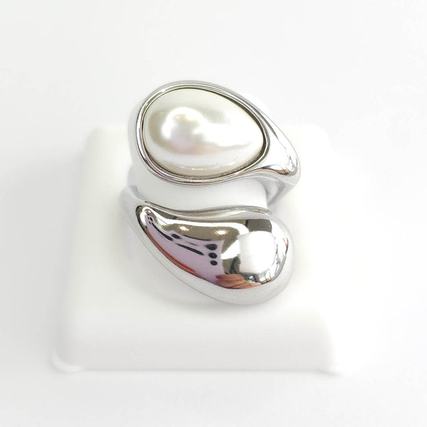 Anillo Gota con Piedra 