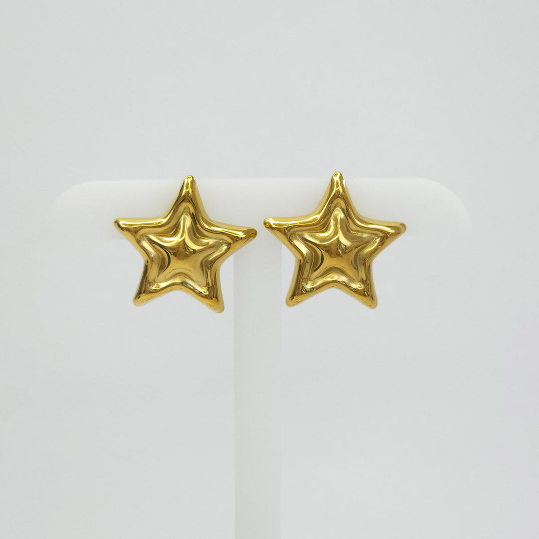Aretes Dorados Super Estrella