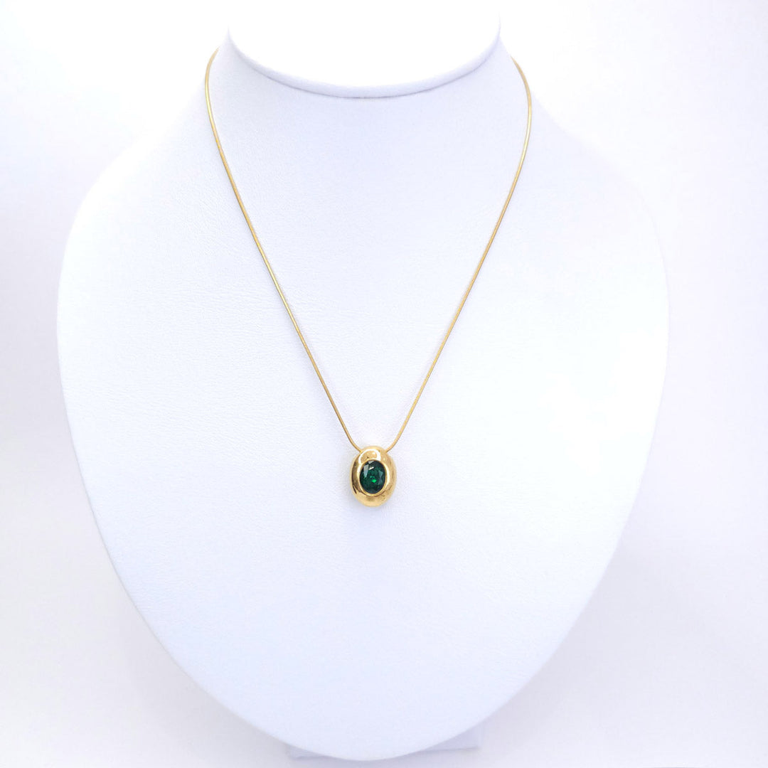 Collar Zirconia Ovalado