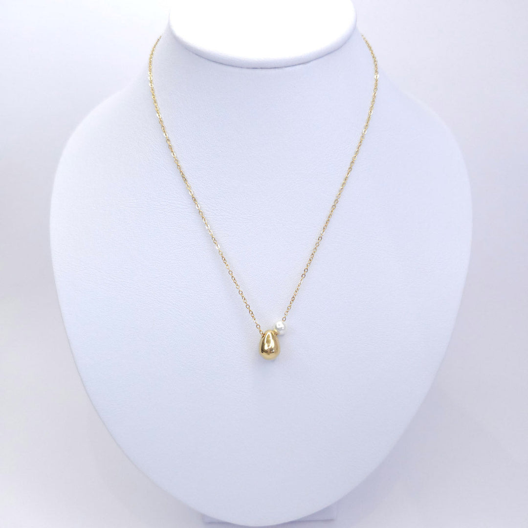 Collar Gota con Perla 