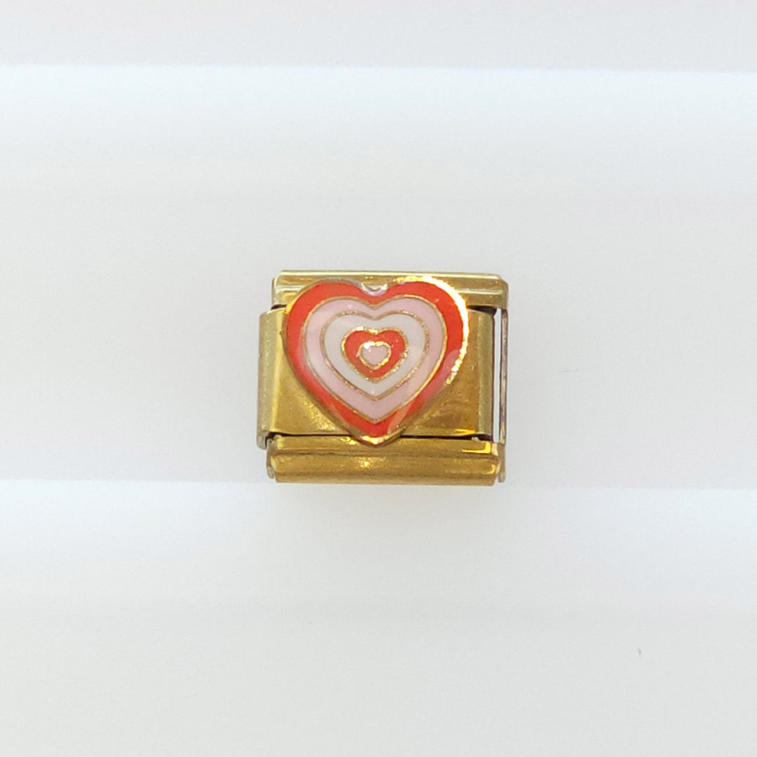 Charm Dorado Corazones