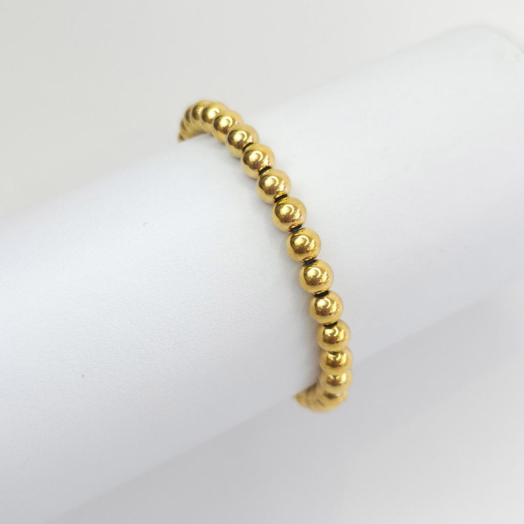 Pulsera Bolitas Dorada