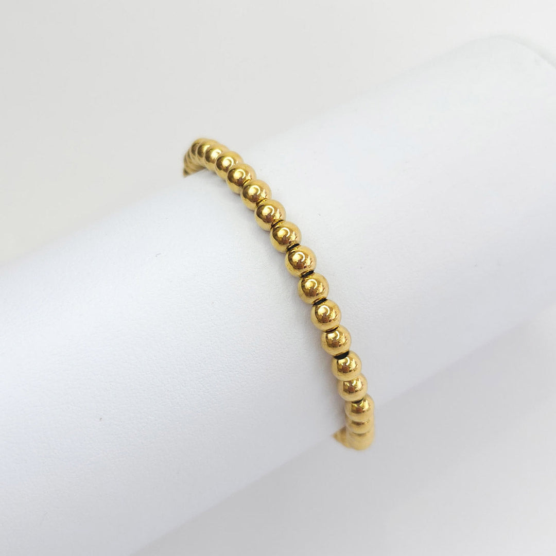Pulsera Bolitas Dorada 