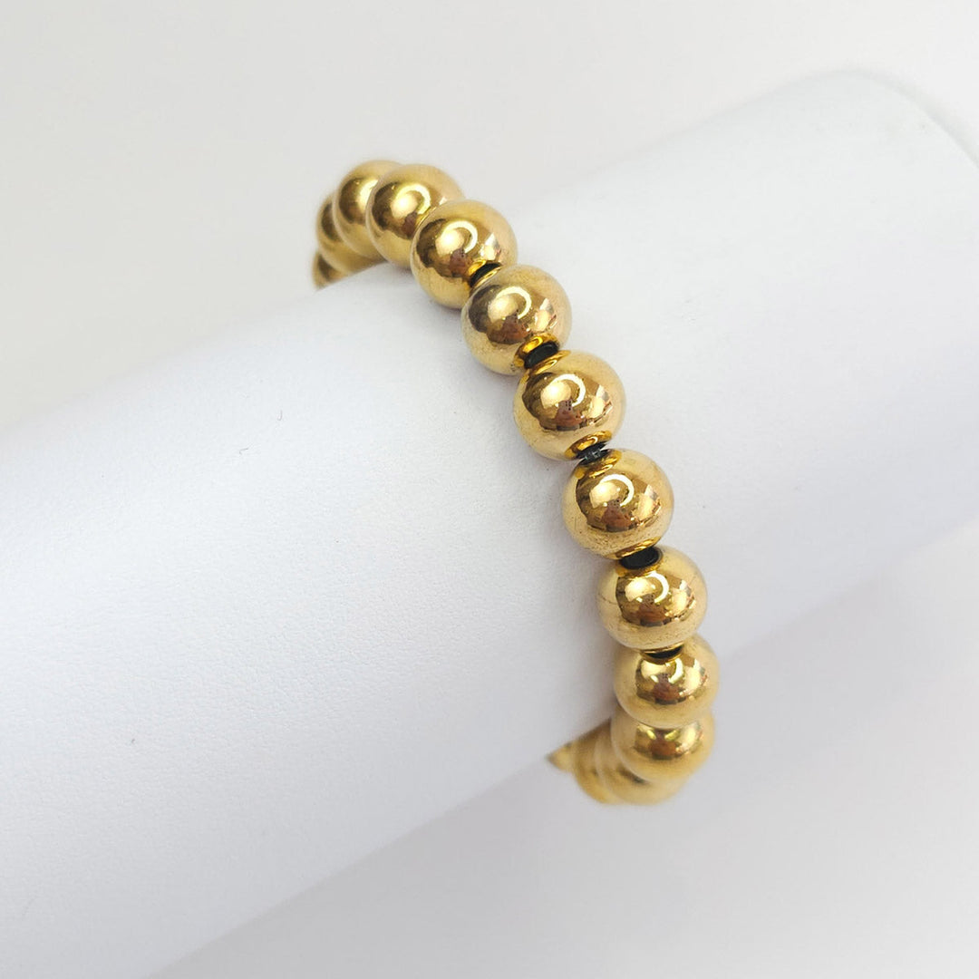Pulsera Bolitas Dorada