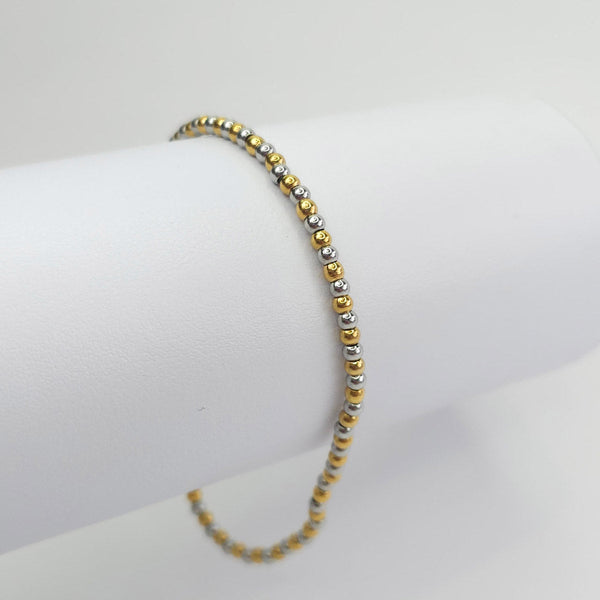 Pulsera Bolitas Bicolor