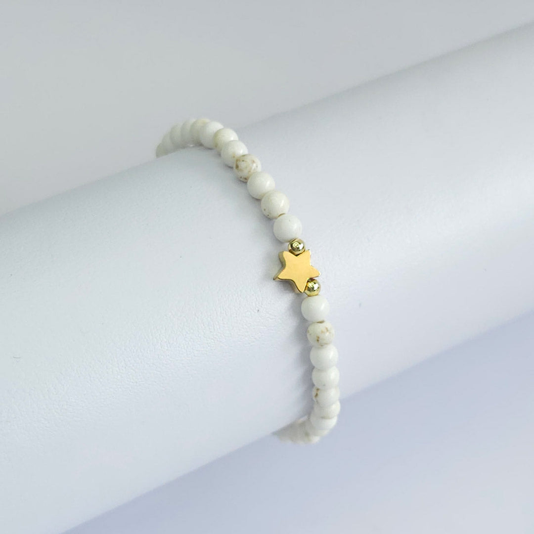 Pulsera Bolitas con Estrella 