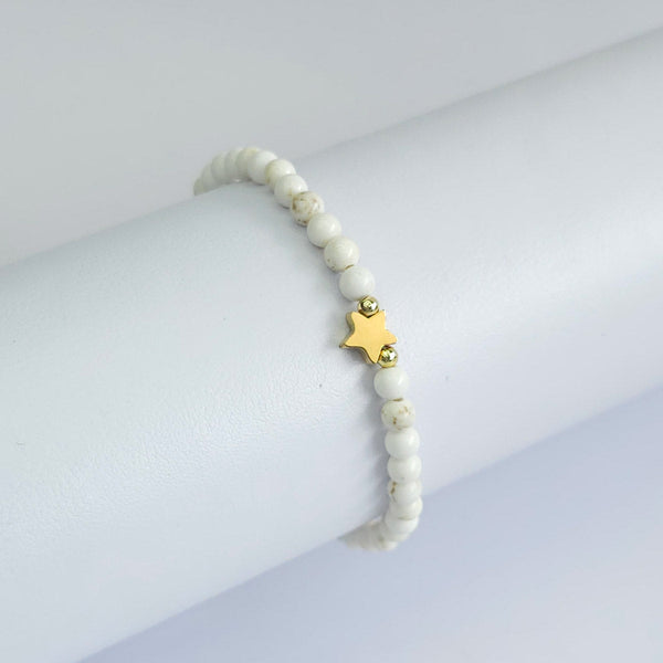 Pulsera Bolitas con Estrella 