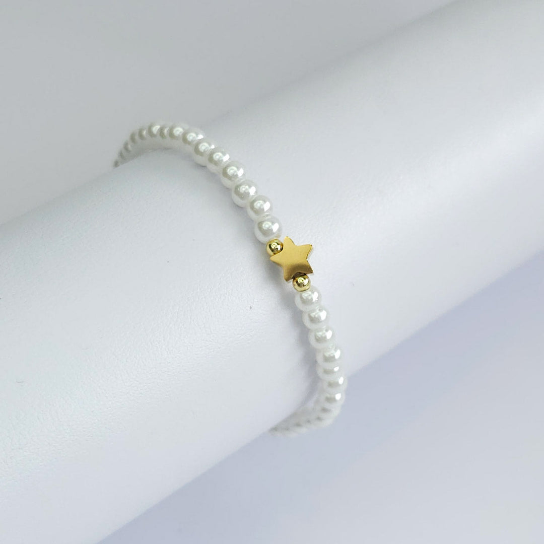 Pulsera Bolitas con Estrella 