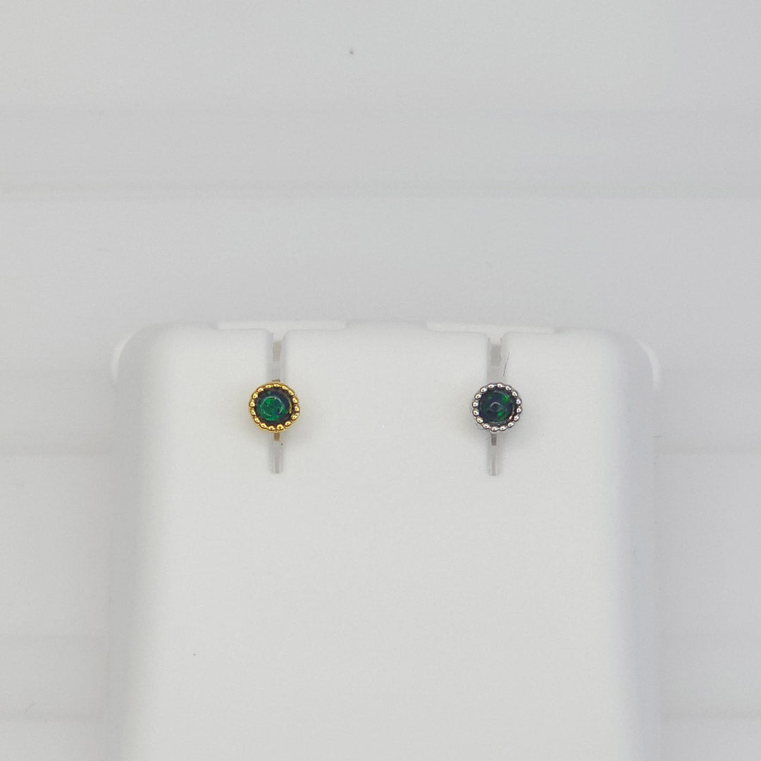 Broquel con Piedra Verde 