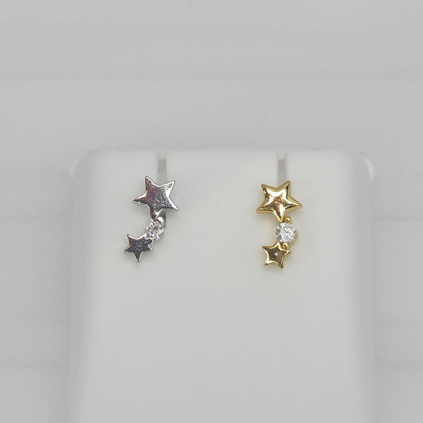 Broquel Dos Estrellas y Zirconia 