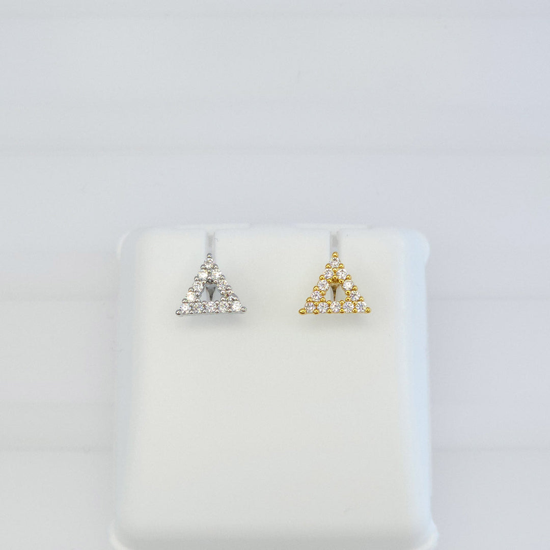 Broquel Triangulo con Zirconias 