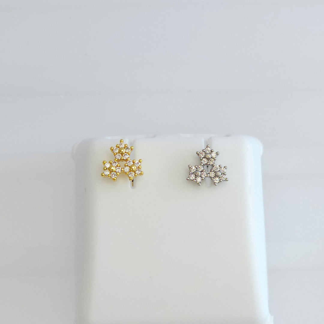 Broquel Tres Copos con Zirconias 