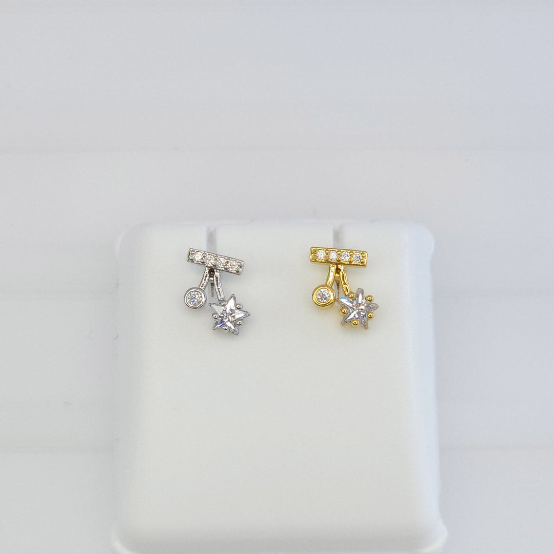 Broquel Estrella con Zirconias 