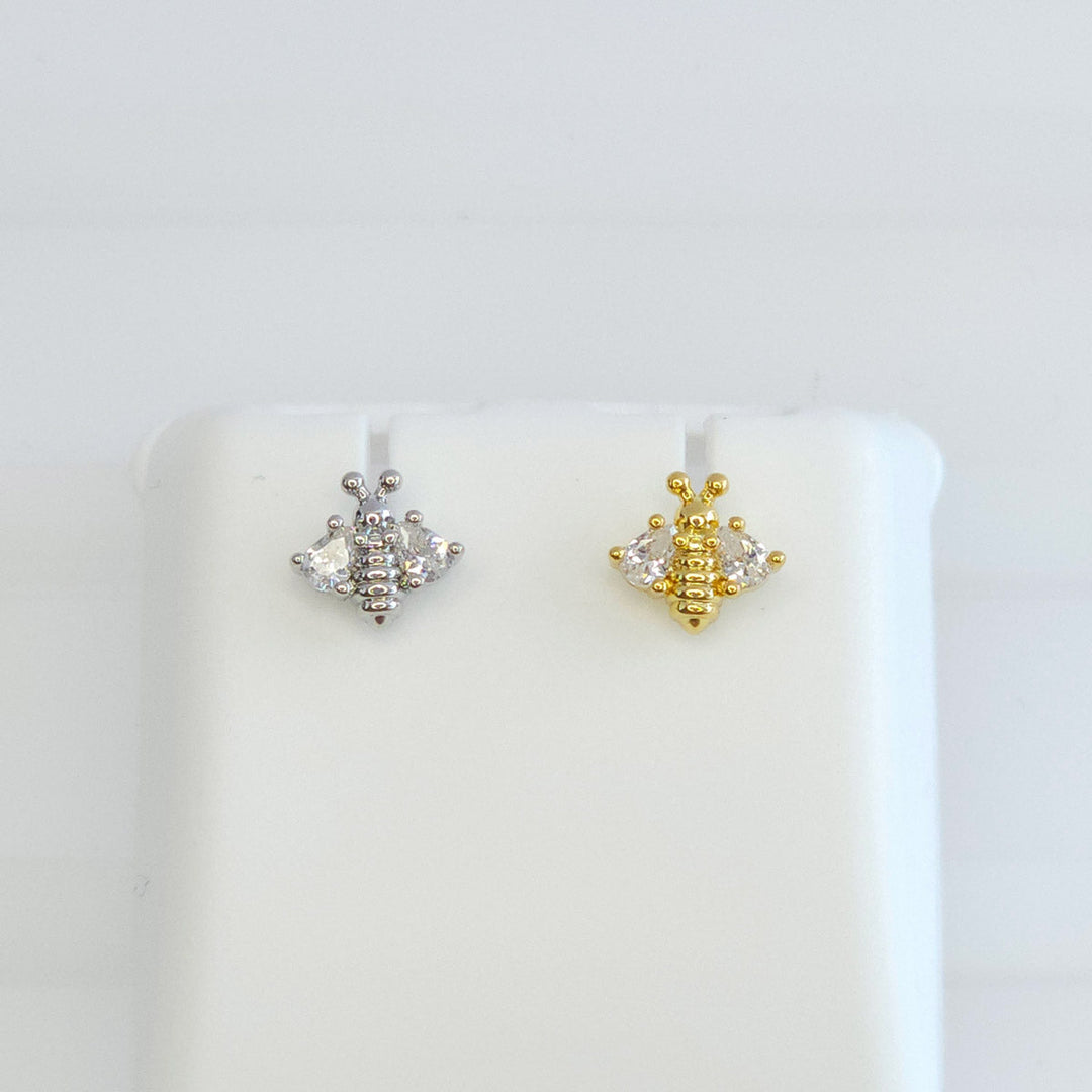 Broquel Abeja con Zirconias 