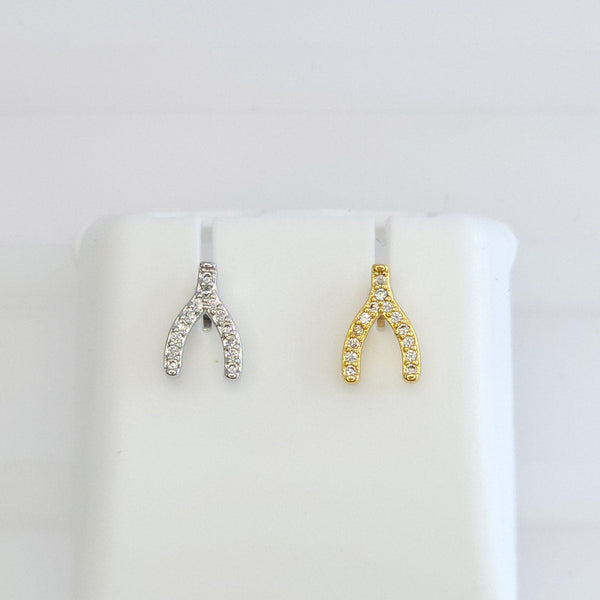 Broquel Huesito de la Suerte con Zirconias 