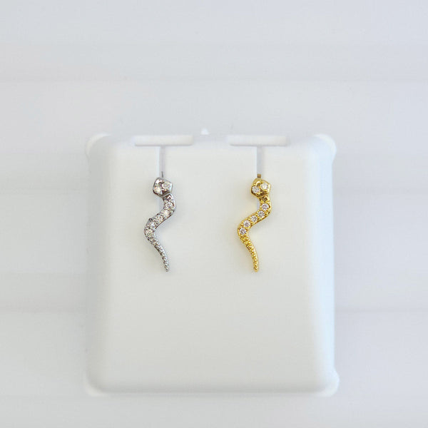 Broquel Serpiente con Zirconias 